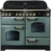 Image de Piano de cuisson vitrocéramique FALCON CLASSIC DELUXE 110 VERT MINERAL MAT