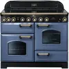 Image de Piano de cuisson induction FALCON CLASSIC DELUXE 110 ROCHE BLEUE LAITON