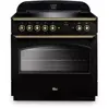 Image de Piano de cuisson induction FALCON FX TAB IND 90 CM NOIR LAITON