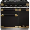 Image de Piano de cuisson gaz FALCON ELISE LUXE TAB GAZ 90 CMNOIR LAITON