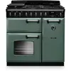 Image de Piano de cuisson gaz FALCON NGC TAB GAZ 90 CM VERT MINERAL CHROME