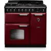 Image de Piano de cuisson gaz FALCON NGC TAB GAZ 90 CM BORDEAUX CHROME