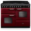 Image de Piano de cuisson mixte FALCON NGC TAB MIX 110 CM BORDEAUX CHROME
