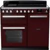Image de Piano de cuisson induction FALCON ESTEL DELUXE TAB IND 100 CM BORDEAUX CHR
