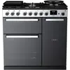 Image de Piano de cuisson gaz FALCON EDGE DELUXE  TAB GAZ 90 CM VERRE NOIR C