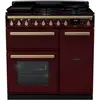 Image de Piano de cuisson gaz FALCON ESTEL DELUXE TAB GAZ 90 CM BORDEAUX LAIT