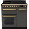 Image de Piano de cuisson induction FALCON ESTEL DELUXE TAB IND 90 CM ARDOISE LAITO