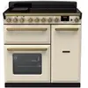 Image de Piano de cuisson induction FALCON ESTEL DELUXE TAB IND 90 CM CREME PASTEL