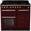Image de Piano de cuisson gaz FALCON ESTEL DELUXE TAB GAZ 100 CM BORDEAUX LAI