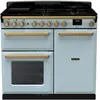 Image de Piano de cuisson gaz FALCON ESTEL DELUXE TAB GAZ 100 CM BLEU PASTEL