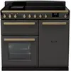 Image de Piano de cuisson induction FALCON ESTEL DELUXE TAB IND 100 CM ARDOISE LAIT