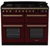Image de Piano de cuisson mixte FALCON ESTEL DELUXE BC TAB MIX 110 CM BORDEAUX