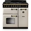 Image de Piano de cuisson gaz FALCON NGC TAB GAZ 90 CM CREME PASTEL LAITON AN