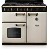 Image de Piano de cuisson gaz FALCON NGC TAB GAZ 100 CM CREME PASTEL LAITON A