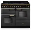 Image de Piano de cuisson mixte FALCON NGC TAB MIX 110 CM ARDOISE LAITON ANTIQU