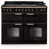 Image de Piano de cuisson mixte FALCON NGC TAB MIX 110 CM CHARBON LAITON ANTIQU