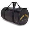 Image de Fred Perry Tonal Large Barrel Bag Black, Noir , Grande, Décontracté