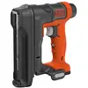 Image de BLACK+DECKER BDCT12N-XJ Agrafeuse-Cloueuse sans fil - Chargeur de 80 agrafes - 100 agrafes 14mm, 12V, Orange, Sans batterie