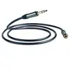 Image de Rallonge Jack QED 1M50 Rallonge Casque 6.3mm M/F Graphit