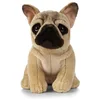Image de Peluche Living Nature   Chien bouledogue français en peluche (20 cm)