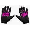 Image de Muc-Off Gants VTT Noirs, Taille Moyenne - Gants de Vélo de Qualité Supérieure Faits Main pour Cyclisme - Tactiles en Matériau Respirant