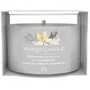 Image de Yankee Candle Bougie votive remplie à la vanille fumée et au cachemire