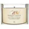 Image de Yankee Candle Bougie votive remplie de laine douce et d'ambre