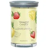 Image de Yankee Candle Signature   Grande bougie parfumée | Limonade aux baies glacées avec double mèche | Mélange de cire de soja à combustion longue | Cadeau parfait pour femme