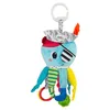 Image de Lamaze Captain Calamari, jouet sensoriel pour bébés de 0 à 6 mois, à clipser sur le landau et la poussette.
