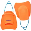 Image de Speedo Biofuse FF palmes d'entraînement Mixte Adulte, Fluro Tangerine/Pool Bleu/Bleu Flame, L