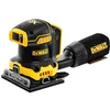 Image de DeWalt DCW200P2-QW Ponceuse 1/4 de Feuille - XR 18V 5 Ah - Brushless - 2 Batteries - En Coffret TSTAK