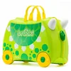 Image de Trunki Valise Enfant   Valise Enfant   Bagage pour Enfant Cabine   Valise à roulettes, Rex le Dinosaure (Vert), 46 cm, Bagage enfant