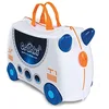 Image de Trunki Valise à Roulettes pour Enfants et Bagages à Main pour Enfants : Valise à Roulettes Skye Le Vaisseau Spatial (Brille Dans Le Noir), Blanc, Bagage enfant