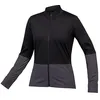 Image de Endura FS260 Jetstream Maillot de cyclisme à manches longues pour femme Noir, Noir , S