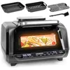 Image de Duronic FG19 Air fryer grill 1900W Friteuse électrique à air chaud gril Four Accessoires pour air fryer cuisson rôtir pizza griller frites barbecue intérieur