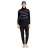 Image de Zoggs Meelup Modesty Suit Maillot de Bain Femme, Noir/Gris, 40
