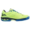 Image de Mizuno Chaussures de tennis Wave Exceed Light CC pour homme, Neolime Teclipse Ssonic, 41 EU
