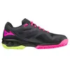 Image de Mizuno Chaussures de tennis Wave Exceed Lgtpadel pour femme, Ébène Pinkglo Neolime, 37 EU