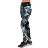 Image de Mizuno Collants Imprimés Leggings Femme, Noir, XS