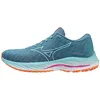 Image de Mizuno Chaussures de course sur route unisexes Wave Rider 26, pointure 42, Antigua Sable Blanc Orange Clair, 38.5 EU