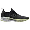 Image de Mizuno Chaussures de course pour homme, Noir, 44.5 EU