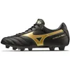 Image de Mizuno Ballon de football Morelia II PRO unisexe, noir/doré/DarkShadow, 43 EU, Noir Or Darkshadow, 43 EU