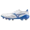 Image de Mizuno Morelia Iv M Bottes de rugby pour homme, Blanc laser bleu, 43 EU