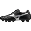 Image de Mizuno Morelia II Club Chaussures de Football Homme, Noir et argenté., 41 EU