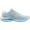 Image de Mizuno Chaussures de course Wave Inspire 20 pour femme, Plein Air White River Blue, 38.5 EU