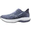 Image de Mizuno Wave Rider 28 Chaussures de course pour femme, Impression violette White India Ink, 40.5 EU