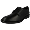 Image de Clarks Un Hugh Chaussures en cuir à lacets Noir, Noir, 40 EU