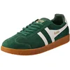 Image de Gola Hurricane Suede Basket Homme, Evergreen Off White Gum, 43 EU