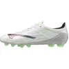 Image de Mizuno Alpha II Pro FG P1GA256460 Bottes de football pour homme, rouge, Blanc., 41 EU