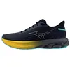 Image de Mizuno Wave Skyrise 6 Chaussures de course pour homme, Odyssey Gray Icelandic Blue Citrus, 45 EU